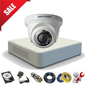 Trọn bộ 1 camera HIKVISION 1.0 MP