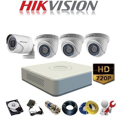 Trọn bộ 4 camera HIKVISION 1.0 MP